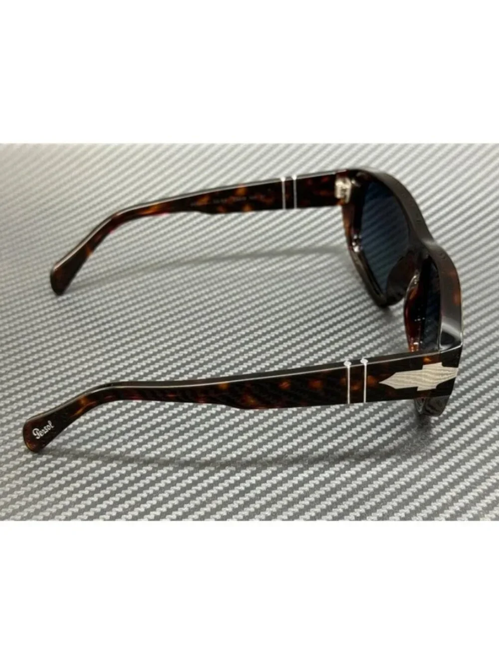 New Blue Men Havana Brown Sunglasses 58-18-145
